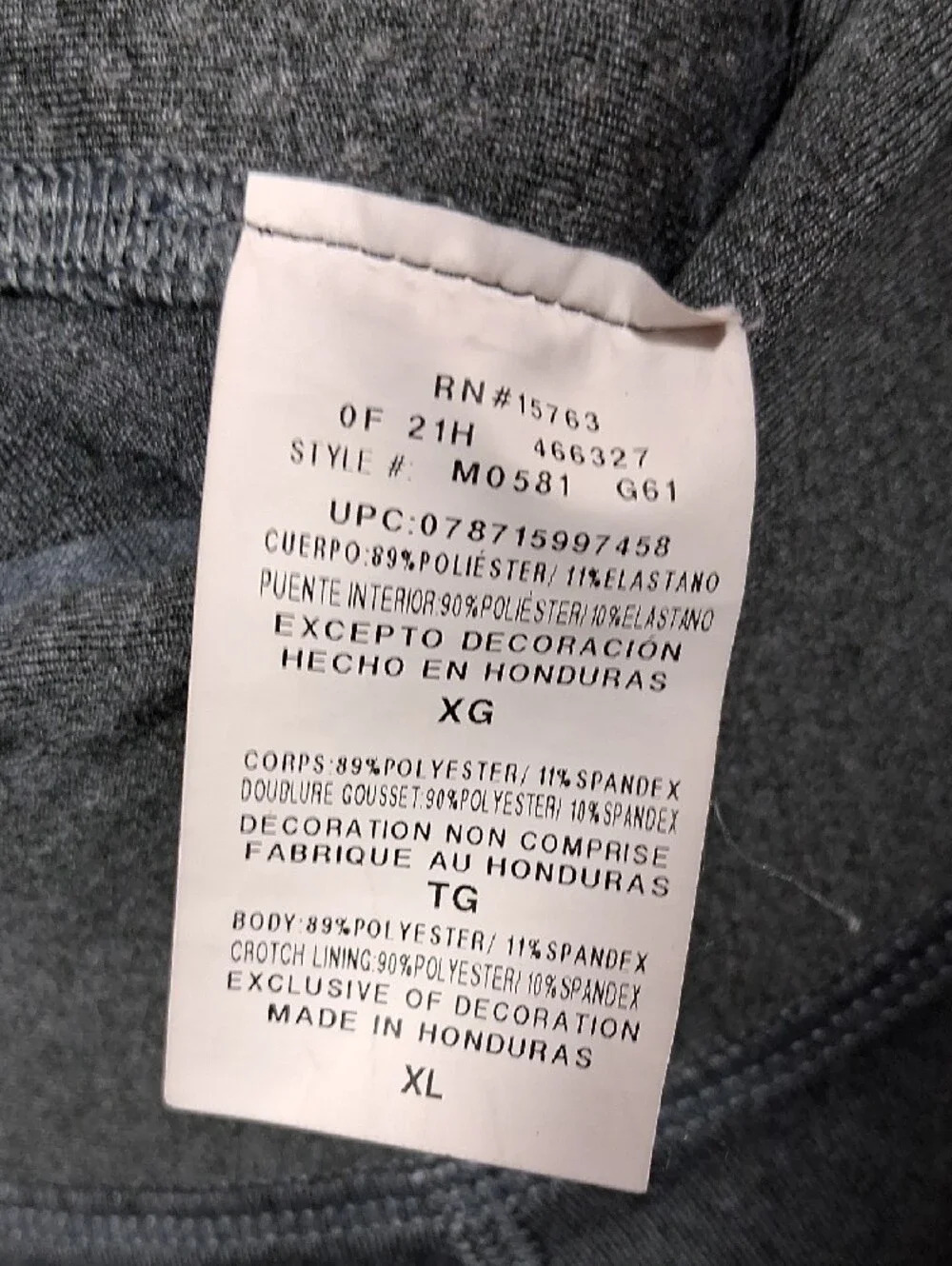 Champion Charcoal Boot-Cut Pull-On Pants - Picture 3 of 9